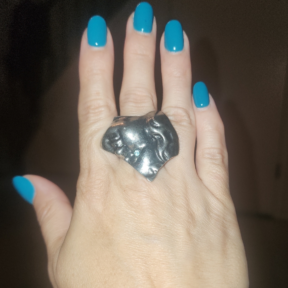 Martha Rotten adjustable Frozen Charlotte ring